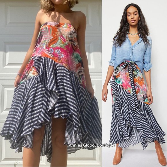 HTF NWT ANTHROPOLOGIE Bhanuni Hanna Maxi Skirt - Picture 5 of 9